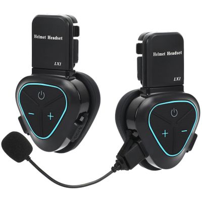 Good Rider LX1 Bike Helmet Bluetooth Headset Clear Sound Automatic Call Noise Reduction 5.3 Stereo 350 mAh 24-Hour Playback time IP67 Waterproof Headphones Wireless Bluetooth Bike Helmet
