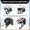 Good Rider LX1 Bike Helmet Bluetooth Headset Clear Sound Automatic Call Noise Reduction 5.3 Stereo 350 mAh 24-Hour Playback time IP67 Waterproof Headphones Wireless Bluetooth Bike Helmet view 2