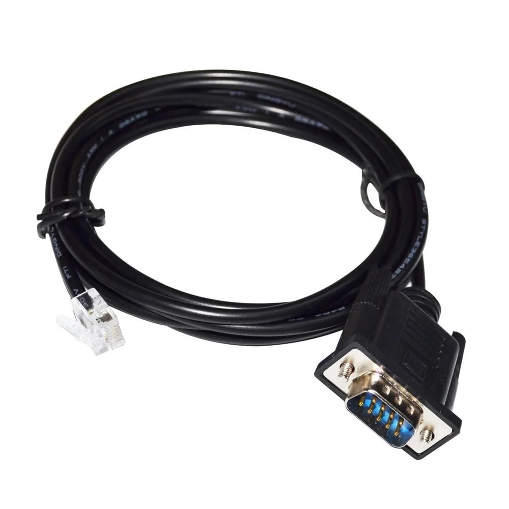 PLC Programming Cable DB9 M D-SUB9PIN to RJ11 6P4C Converter Cable for Camera Driver CV-X Series to FX Series PLC Programming KABLE(300mm)