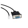 PLC Programming Cable DB9 M D-SUB9PIN to RJ11 6P4C Converter Cable for Camera Driver CV-X Series to FX Series PLC Programming KABLE(300mm) view 4