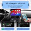 ZWNAV 13.3 Inch Qualcomm Android 13 Car Radio for Ford Explorer 2011-2018 Stereo Upgrade IPS Touch Screen GPS Navigation Head Unit Audio Multimedia Player 4G WIFI DPS with Carplay (8+128G) view 4