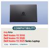 D-KXCPELE Replacement Laptop LCD Cover Back Rear Top Lid for Dell Vostro 15 3510 3520 3525 Back Cover DWRHJ 0DWRHJ Black view 2