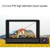 1080P Triple Camera Dash Cam, Rotatable 4in Motion Detection Loop Recording with 170 Wide Angle, Anti Shake, for Car Monitoring view 4