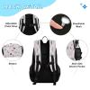 ALAZA Floral22 Backpack for Girls School Bag Kids Backpack with Lunch Bag Set Daypack Travel Laptop Backpack view 3
