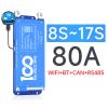 100BALANCE 80A 8-17S CAN BMS & Wi-Fi Set Smart Active Balance Protection Board Build-in Bluetooth & RS485/CAN Port view 2