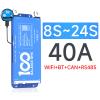 100BALANCE 40A 8-24S CAN BMS & Wi-Fi Set Smart Active Balance Protection Board Build-in Bluetooth & RS485/CAN Port view 2