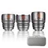 7artisans 10mm/16mm/25mm T2.1 Cine Lens S35 Frame Set Compatible for Canon RF-S Mount for RED Komodo/RED Komodo X/Canon C70/CANON R7/R50/R10(Titanium Gray) view 1