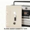 Gugxiom Blank Cassette Tape for Music Recording, 45 Min Type I Normal Bias, for s, Memos & Podcasts (Grey) view 2