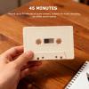 Gugxiom Blank Cassette Tape for Music Recording, 45 Min Type I Normal Bias, for s, Memos & Podcasts (Grey) view 3