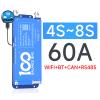 100BALANCE 60A 4-8S CAN BMS & Wi-Fi Set Smart Active Balance Protection Board Build-in Bluetooth & RS485/CAN Port view 2