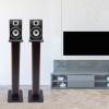 Bookshelf Speaker Stands, 36 Inch Floor Speaker Stand Built-in Cable Management, Surround Sound Speaker Stands 1 Pair - Steel Construction, Black view 3
