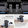 Generic NATO Side Handle, with Cold Shoe Built-in Cold Shoe, and 1/4"" Locating Hole NATO Clamp Adjustable, Nitze Camera Side Handle Side Handle Grip, black, PA22-H3 view 3
