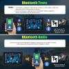 CAMECHO Motorcycle CarPlay Screen, 5" Waterproof Portable Wireless CarPlay Android Auto for Motorbike, Touch Screen Car Stereo Support Dual Bluetooth, Mirror Link, EQ, Siri Voice Control view 3