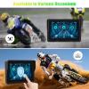 CAMECHO Motorcycle CarPlay Screen, 5" Waterproof Portable Wireless CarPlay Android Auto for Motorbike, Touch Screen Car Stereo Support Dual Bluetooth, Mirror Link, EQ, Siri Voice Control view 4