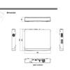 ENS SN3104/4PS-K AcuSense 4-Channel (4 PoE) Network Video Recorder, 40/80Mbps Bandwidth, 4K Resolution, 4CH Synchronous Playback, H.265+/H.264+, HDMI/VGA, Audio, 1 SATA view 2