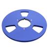 10 Inch Blank Tape Reel, Aluminum Alloy, 3 Hole Design, For Open Reel Tape Decks, Universal Compatibility (Blue) view 1