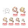 60Pcs Fuel Silicone Vacuum Hose Spring Band Type Action Pipe Clamp Low Pressure Air Clip Clamp SIZE 6/9/10/12/14/15MM view 4