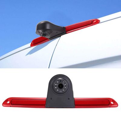 1280 * 720 Pixels Car Third Roof Brake Lamp Rear View Backup Camera Replacement for VW Crafter Caravelle 2007-2015 Mercedes Benz Sprinter W906 Waterproof Night Vision Parking Reverse Camera