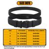 KRYDEX Duty Belts Law Enforcement 2 Inch Police Belt Heavy Duty Belt with Belt Keepers (Outer Belt +Inner Belt, Large) view 4