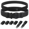 KRYDEX Duty Belts Law Enforcement 2 Inch Police Belt Heavy Duty Belts with Keepers (X-Large) view 1