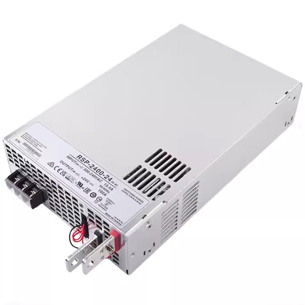(1PC) RSP-2400-24 2400W Power Supply with Single Output 24V 100A