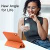 Akkerds Compatible with iPad (A16) 11th Generation Case 11 Inch 2025, for iPad 10th Generation Case 10.9 Inch 2022 with Pencil Holder, Slim Trifold Stand Protective Cover with Soft TPU Back, Coral view 2
