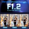 SIRUI Sniper 16mm, 23mm, 33mm, 56mm, 75mm Autofocus Lens Set, F1.2 Wide Angle APS-C Camera Lens (E Mount, Silver) view 2