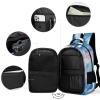 GFLFMXZW Backpack For Women Men Casual Travel Daypacks Blue House Love Rucksuck For Work Cute Laptop Backpack view 3