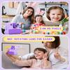 Kids Camera Instant Print, Christmas Birthday Gifts for Toddle Girls Boys Age 3-12, 24MP & 1080P Video Selfie Digital Camera with 3 Roll No-Ink Print Paper 32G SD Card - Purple view 3