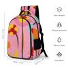 GFLFMXZW Backpack For Women Men Casual Travel Daypacks Colorful Lollipop Pattern Rucksuck For Work Cute Laptop Backpack view 2
