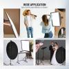 NEEWER 51 Inch/130 Centimeter Light Reflector Diffuser 5 in 1 Collapsible Multi Disc with Bag - Translucent, Silver, Gold, White, and Black for Studio Photography Lighting and Outdoor Lighting view 3