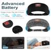 Mixiba 2-Pack Sleeping Headphones, Headband Headphones with Ultra-Thin HD Stereo Speaker, Bluetooth Headband for Sports, Workouts, Insomnia, Yoga, Air Travel, Meditation - Black&Grey view 3