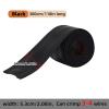 9.8ft Long Cable Protector Strip - Soft PVC Material, Wear-Resistant, Cuttable, Suitable for Floor, Tile, Wall, with Acrylic Adhesive, Easy to Conceal and Protect Cables (Black, 2.08'' x 118'') view 2