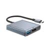 SZTIANCAI 3in1 Type C to DisplayPort Hub Convertor DP Adapter 8K 60Hz PD 100W USB 3.0 Hub view 1