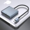 SZTIANCAI 3in1 Type C to DisplayPort Hub Convertor DP Adapter 8K 60Hz PD 100W USB 3.0 Hub view 2