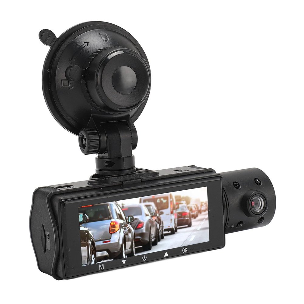Dual Dash Cam Front and Rear, 1080P HD Dash Camera Car Driving Recorder with Night Vision, Motion Detection, Parking Monitoring