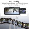 Dual Dash Cam Front and Rear, 1080P HD Dash Camera Car Driving Recorder with Night Vision, Motion Detection, Parking Monitoring view 4