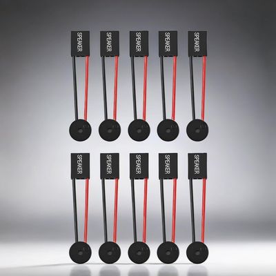 10pcs PC Computer Mainboard Internal Speaker Parts, Desktop PC Computer Mainboard Case Beep Buzzer Speaker Connector Plug
