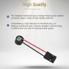 10pcs PC Computer Mainboard Internal Speaker Parts, Desktop PC Computer Mainboard Case Beep Buzzer Speaker Connector Plug view 4