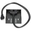 USB3.0 Floppy Front Panel 3.5 Floppy Bay 19 Pin to 2 Interface USB3.0, Professional Accessories view 2