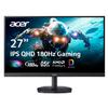 Acer Nitro 27 Inch QHD 2560 x 1440 IPS Gaming Monitor | AMD FreeSync | Up to 180Hz Refresh | Up to 0.5ms | DCI-P3 95% | HDR 10 Support | One Display Port 1.2 & Two HDMI 2.0 | KG271U N3bmiipx view 1