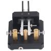 KIMISS Morse Code Key Double Paddle Automatic CW Shortwave Telegram Tapper for Training Morse Code Key (Black)
