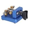 KIMISS Morse Code Key Double Paddle Automatic CW Shortwave Telegram Tapper for Training Morse Code Key (Blue) view 2
