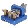 KIMISS Morse Code Key Double Paddle Automatic CW Shortwave Telegram Tapper for Training Morse Code Key (Blue) view 4
