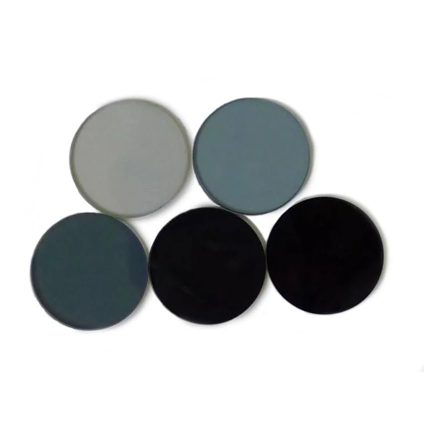 Microscope Accessory Kit 1PC 12.5mm Diameter 70% Neutral Density Filter Attenuator Multi-Transmittance Density Filter Neutral Density Filter Microscope Slide(1percent)