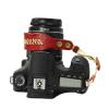 BIZOEdigital Camera Wrist Strap Vintage Leather Camera Hand Strap for DSLR SLR Canon Nikon Sony Fujifilm Olympus Comfort Padding Hand Grip (red), Large view 1