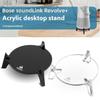 Coyktonty Speaker Stand for Bose SoundLink Revolve+ Wireless Portable Bluetooth Speaker Mount Desktop Stand Holder (Transparent) view 2