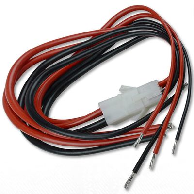 Audiopipe 14 Gauge Male Female 4 Pin Quick Disconnect Plug Set with Wires AQK-P214 - (2 Pack)