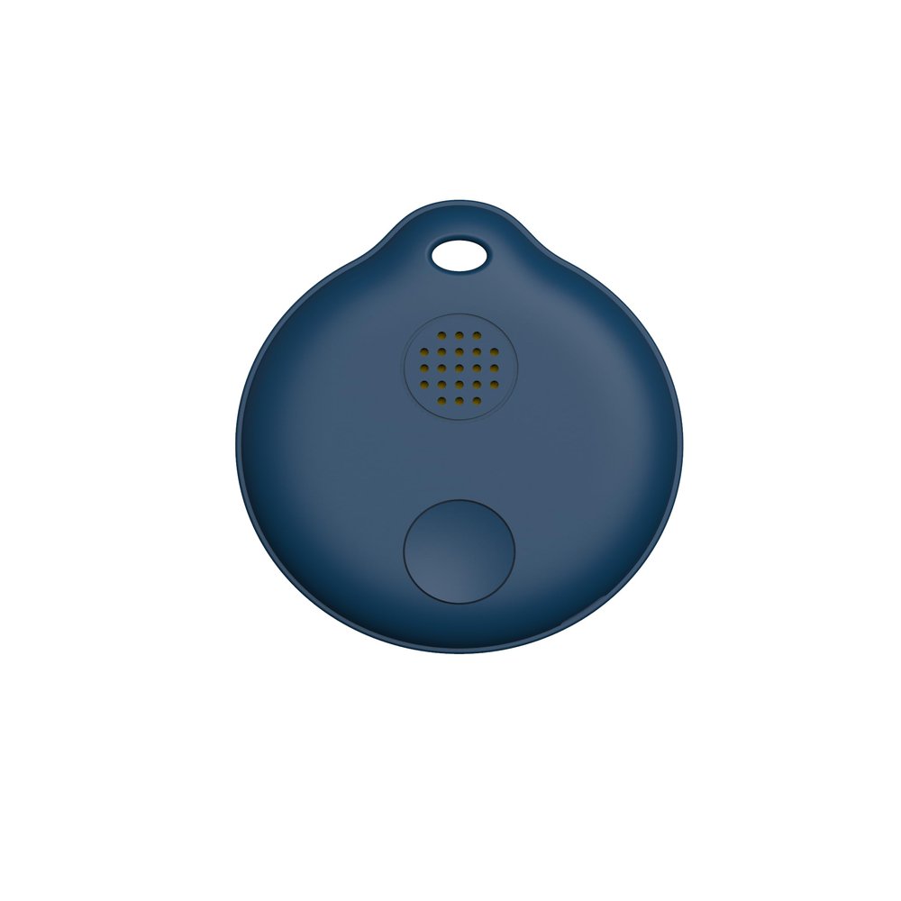 Smartcotech Smart GPS Tracker with Remote Controller WiFi Network and Battery Powered for Key Wallet Pet Find My App (Blue)