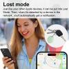 Smartcotech Smart GPS Tracker with Remote Controller WiFi Network and Battery Powered for Key Wallet Pet Find My App (Blue) view 2